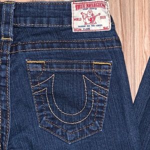 True Religion Dark Denim Boot Cut Jeans SZ 26